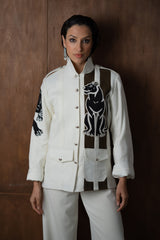 Gia Panther Cargo Jacket