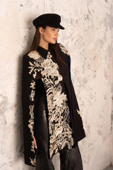 Hanane Black Cape