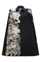 Hanane Black Cape