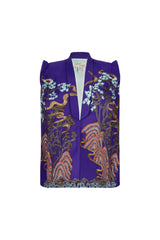 Holly in Purple Haze Cape