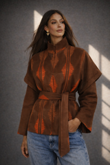 Ember line Belted Jacket