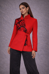 Colette Belted Tuxedo