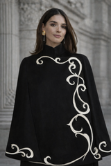 Olympia Black Cape