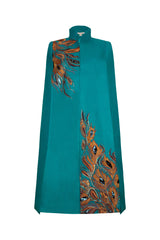 Jackie in Electric Blue Cape