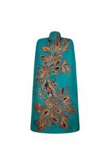 Jackie in Electric Blue Cape