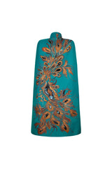 Jackie in Electric Blue Cape