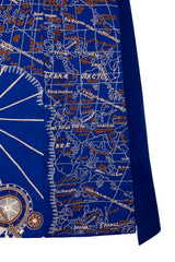 Mara Mapping Cape (Cobalt)