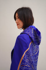 Mara Mapping Cape (Cobalt)