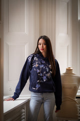 Maya in Blue Chintz