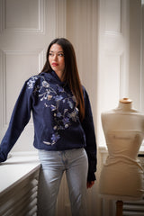 Maya in Blue Chintz