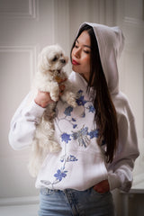 Maya in White Chinz (White)