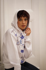Maya in White Chinz (White)