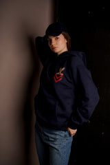 Navy Military Hoodie