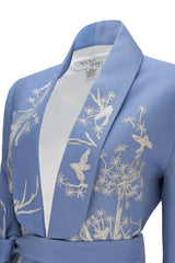 Nyla Powder Blue Belted Jacket