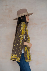 Olive Bandana Cape