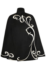 Olympia Black Cape