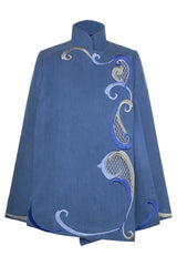 Olympia Denim Cape