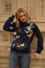 Papillon De Jardin Hood ID Navy