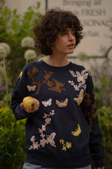 Papillon De Jardin Navy