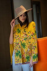 Sara Floral Cape