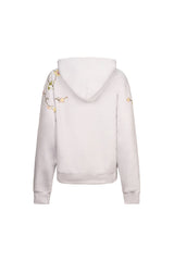 Selene in Spring Hoodie (White)