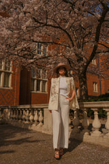 Thea Floral Rose Cape