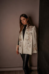 Thea Floral Rose Cape