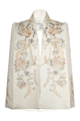 Thea Floral Rose Cape