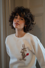 To Alice with Love Ivory White