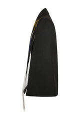Zina Fringed Cape