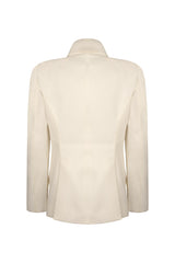 Zoe In Pearl Drop Blazer( ivory)