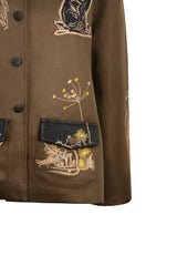 Marfa Khaki/Denim Cargo