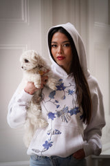 Maya in White Chinz (White)