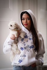 Maya in White Chinz (White)