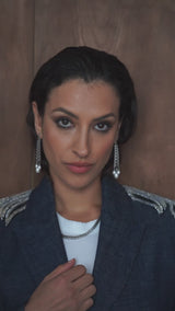 Eva denim Blazer
