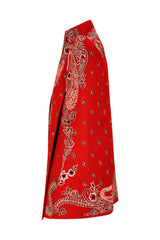 Cherry Bandana Cape