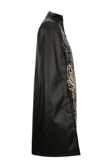 Cassia Leather Cape