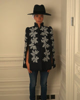Iris Denim Cape