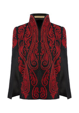 Arya Paisley Detail Capelet