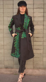 Rhea Leaf Coat
