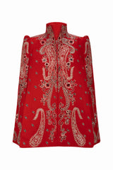 Cherry Bandana Cape