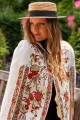 Claude Chinoiserie Cape