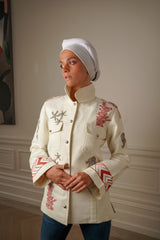 Cora Cream Cargo Jacket