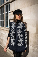 Dark Denim Cape