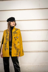 Yellow honey bee cape