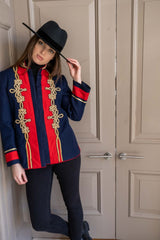 Red Blue Royal Jacket