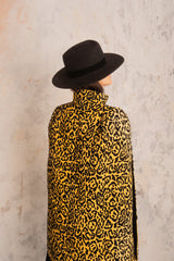 Bianca Yellow Leopard Cape