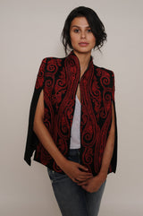 Arya Paisley Detail Capelet