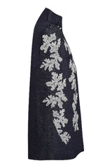 Dark Denim Cape