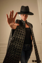 Deena Lattice Cape